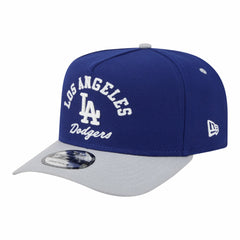Los Angeles Dodgers Arched A-Frame 9FIFTY Adjustable Hat Royal/Gray | New Era
