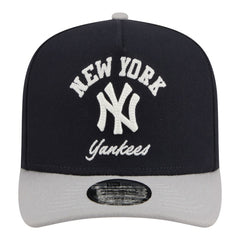 New York Yankees Arched A-Frame 9FIFTY Adjustable Hat Navy | New Era