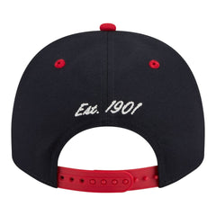 Boston Red Sox Arched A-Frame 9FIFTY Adjustable Hat Navy/Red | New Era