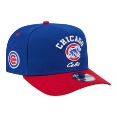 Chicago Cubs Arched A-Frame 9FIFTY Adjustable Hat Royal/Red | New Era