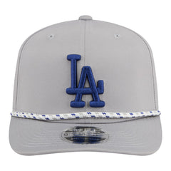 Los Angeles Dodgers Sport Rope 9SEVENTY Adjustable Hat Gray | New Era