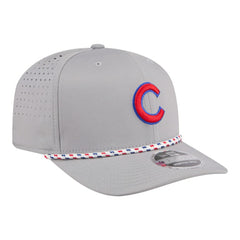Chicago Cubs Sport Rope 9SEVENTY Adjustable Hat Gray | New Era