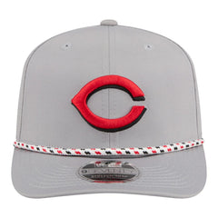 Cincinnati Reds Sport Rope 9SEVENTY Adjustable Hat Gray | New Era