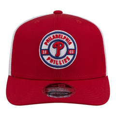 Philadelphia Phillies Active 9SEVENTY Adjustable Trucker Hat Red | New Era