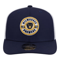 Milwaukee Brewers Active 9SEVENTY Adjustable Trucker Hat Navy | New Era