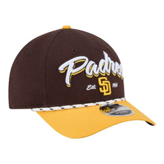 San Diego Padres Team Loyal 9FORTY M-Crown Adjustable Hat Brown/Gold | New Era