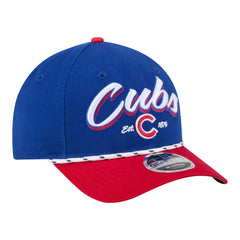 Chicago Cubs Team Loyal 9FORTY M-Crown Adjustable Hat Royal/Red | New Era