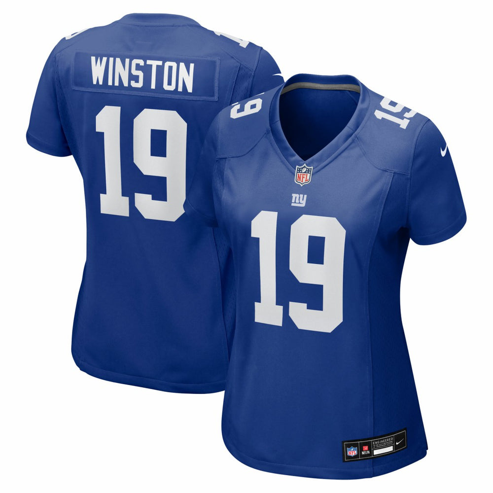 Jameis Winston New York Giants Women's Team Game Jersey - Royal