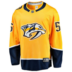 Erik Haula Nashville Predators Fanatics Home Breakaway Jersey Gold