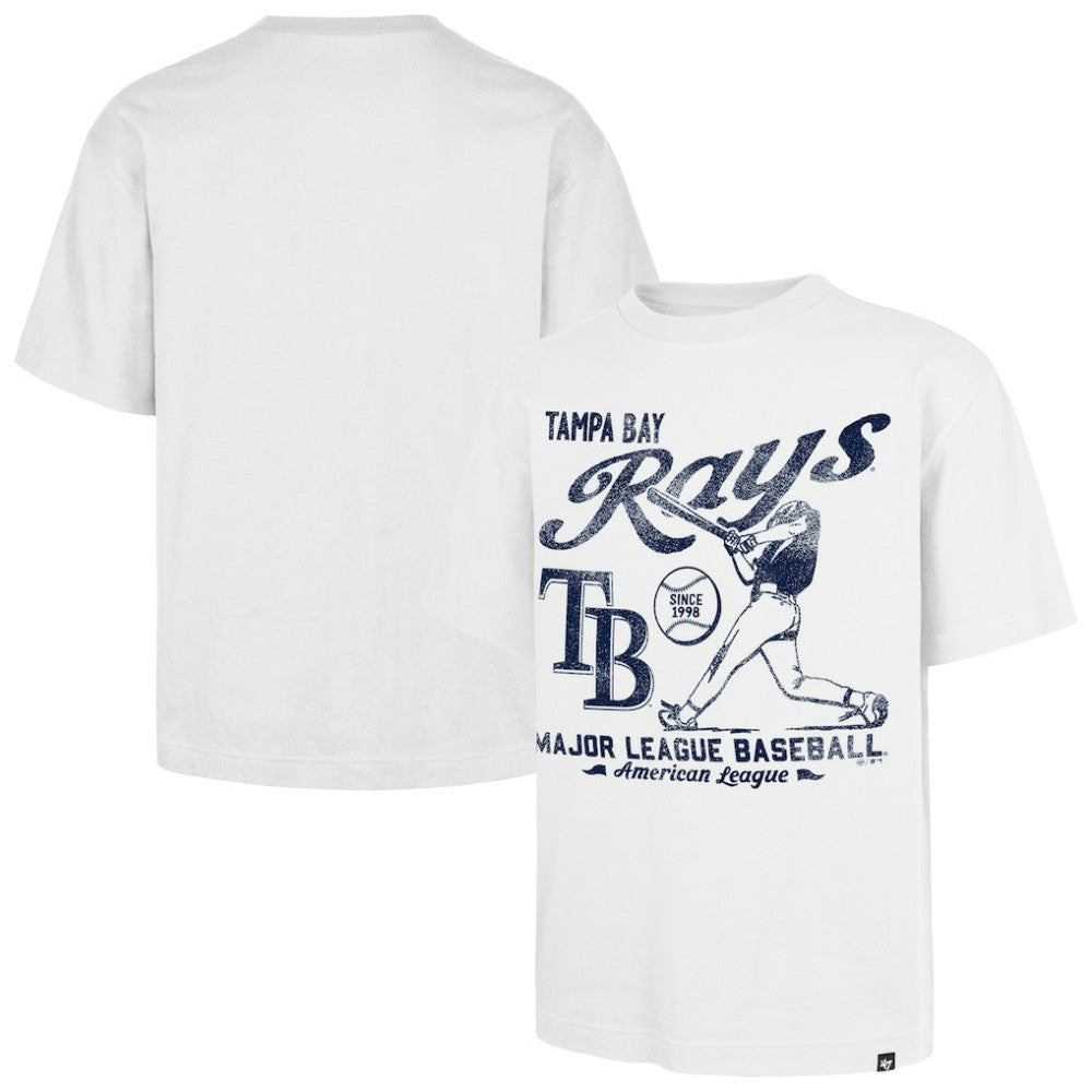 Tampa Bay Rays Regional Batter Foundation T-Shirt White | 47 brand