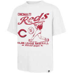 Cincinnati Reds Regional Batter Foundation T-Shirt White | 47 brand