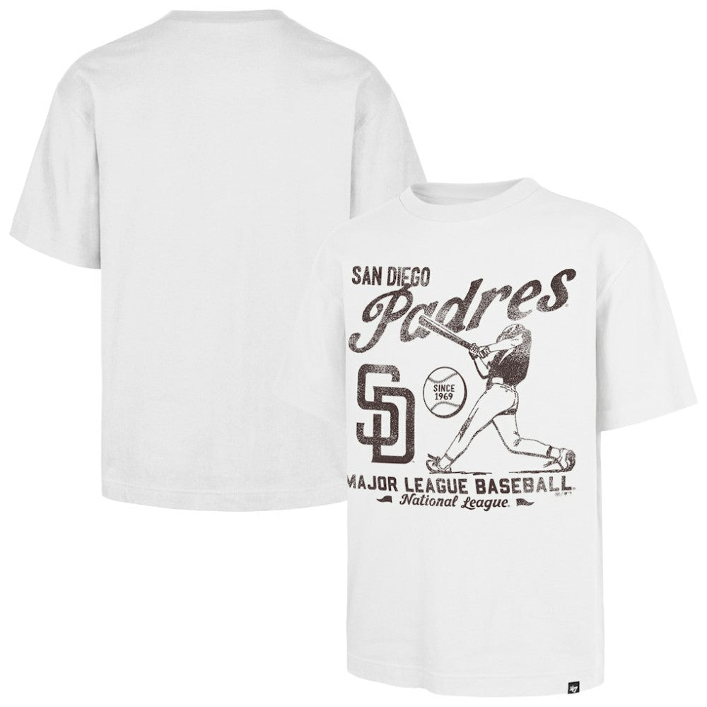 San Diego Padres Regional Batter Foundation T-Shirt White | 47 brand
