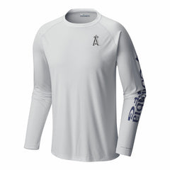 Los Angeles Angels Terminal Tackle Long Sleeve Shirt White | Columbia