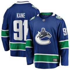 Evander Kane Vancouver Canucks Fanatics Home Breakaway Jersey Blue