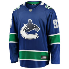 Evander Kane Vancouver Canucks Fanatics Home Breakaway Jersey Blue