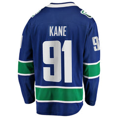 Evander Kane Vancouver Canucks Fanatics Home Breakaway Jersey Blue
