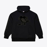 Pittsburgh Penguins Mitchell & Ness Phantom Fleece Hoodie Black