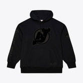 New Jersey Devils Mitchell & Ness Phantom Fleece Hoodie Black