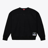 Detroit Red Wings Mitchell & Ness Unisex Phantom Fleece Crew Neck Sweatshirt Black