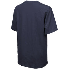 Detroit Tigers Majestic Threads Women's Oversized First Base T-Shirt Navy