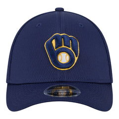 Milwaukee Brewers Dash 39THIRTY Flex Hat Navy | New Era