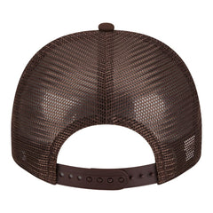 San Diego Padres Youth Logo Fade A-Frame 9FIFTY Snapback Hat Brown | New Era