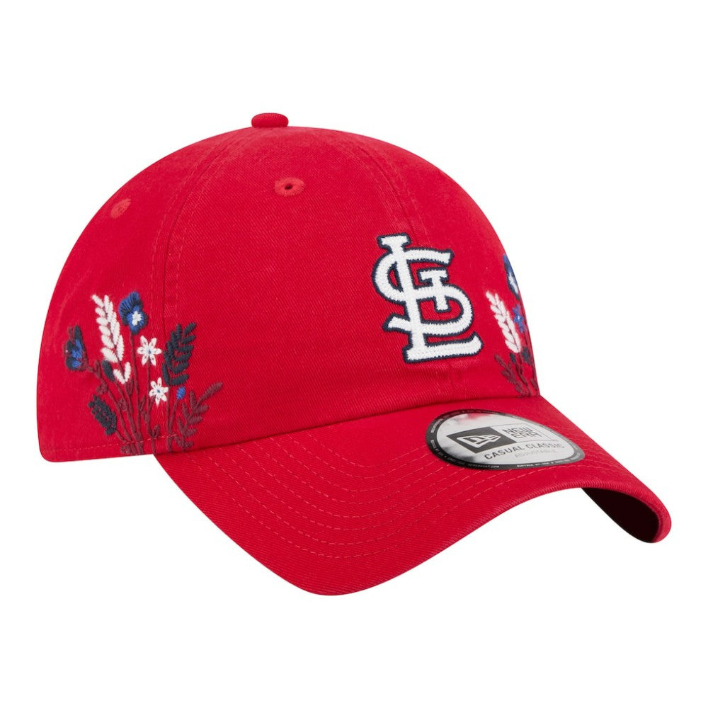 St. Louis Cardinals Women's Wildflower Casual Classic Adjustable Hat Red | New Era