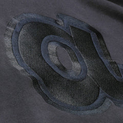 Atlanta Braves Phantom Fleece Crewneck Sweatshirt Black | Mitchell & Ness