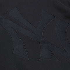 New York Yankees Phantom Fleece Crewneck Sweatshirt Black | Mitchell & Ness
