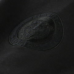 Detroit Tigers Phantom Fleece Crewneck Sweatshirt Black | Mitchell & Ness