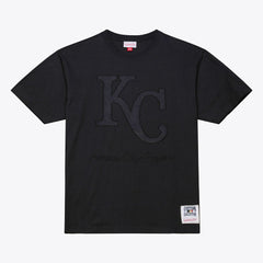 Kansas City Royals Cooperstown Collection Phantom T-Shirt Black | Mitchell & Ness