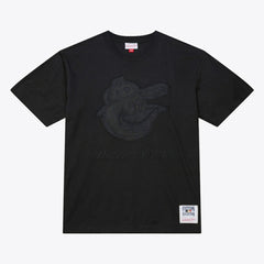 Baltimore Orioles Cooperstown Collection Phantom T-Shirt Black | Mitchell & Ness