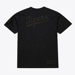 Detroit Tigers Cooperstown Collection Phantom T-Shirt Black | Mitchell & Ness