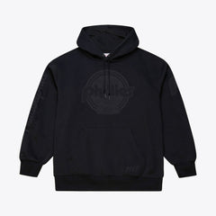 Philadelphia Phillies Phantom Fleece Hoodie Black | Mitchell & Ness