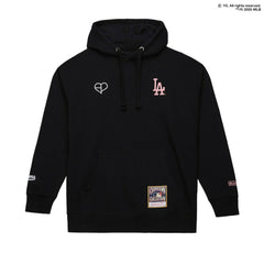 Los Angeles Dodgers x BLACKPINK Pullover Hoodie Black Limited Edition | Mitchell & Ness