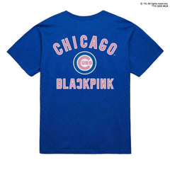 Chicago Cubs x BLACKPINK T-Shirt Royal Limited Edition | Mitchell & Ness