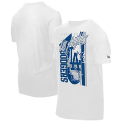Los Angeles Dodgers Big Graphic Domestic T-Shirt White | New Era