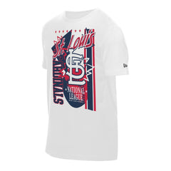 St. Louis Cardinals Big Graphic Domestic T-Shirt White | New Era