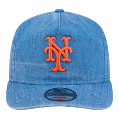 New York Mets Throwback Denim Classic 19TWENTY Adjustable Hat Royal | New Era
