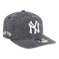 New York Yankees Throwback Denim Classic 19TWENTY Adjustable Hat Navy Heather | New Era