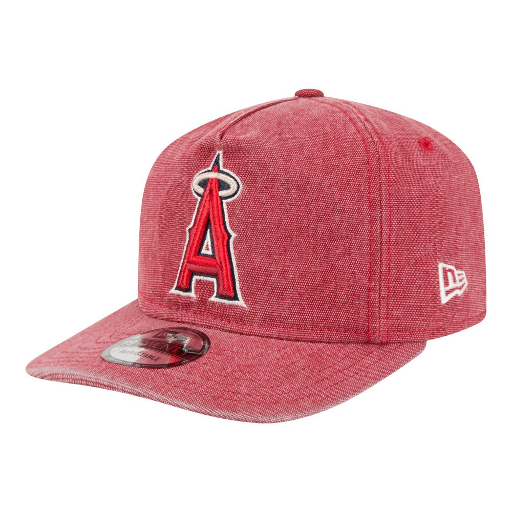Los Angeles Angels Denim Classic 19TWENTY Adjustable Hat Red | New Era