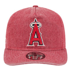 Los Angeles Angels Denim Classic 19TWENTY Adjustable Hat Red | New Era