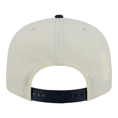 Atlanta Braves Localized 9FIFTY Snapback Hat Cream/Navy | New Era