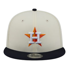 Houston Astros Localized 9FIFTY Snapback Hat Cream/Navy | New Era