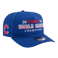 Chicago Cubs 2016 World Series Champions Historic 9FIFTY A-Frame Snapback Hat Royal | New Era