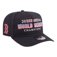 Boston Red Sox 2004 World Series Champions Historic 9FIFTY A-Frame Snapback Hat Navy | New Era