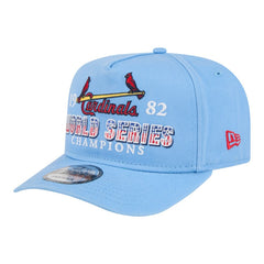 St. Louis Cardinals 1982 World Series Champions Historic 9FIFTY A-Frame Snapback Hat Light Blue | New Era