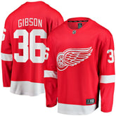 John Gibson Detroit Red Wings Fanatics Home Breakaway Jersey Red