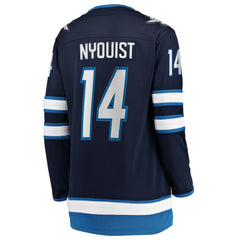 Gustav Nyquist Winnipeg Jets Fanatics Women's Home Breakaway Jersey Navy