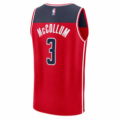 CJ McCollum Washington Wizards Youth Fast Break Replica Player Jersey - Icon Edition - Red